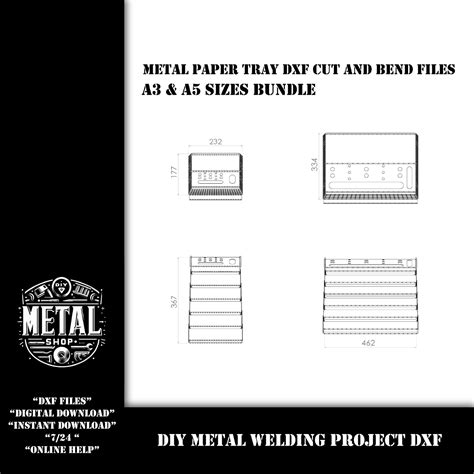 sheet metal dxf files